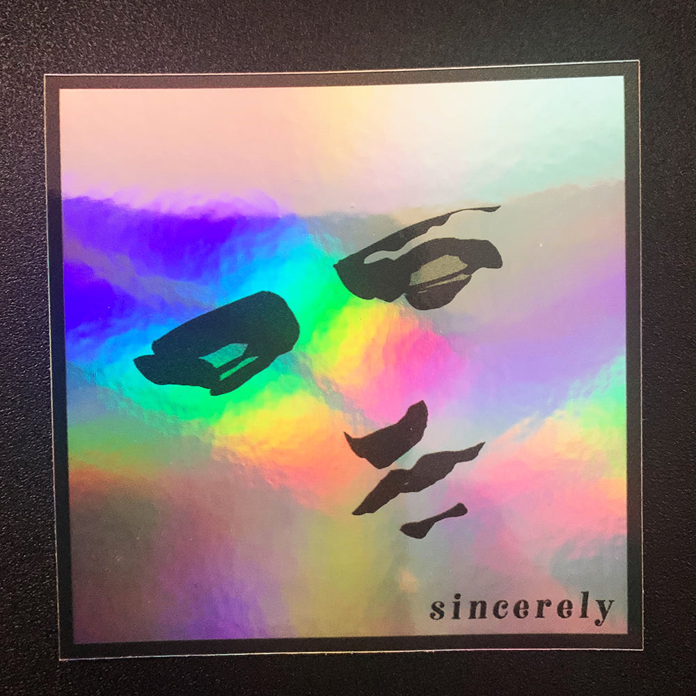Glazey Holographic Sticker